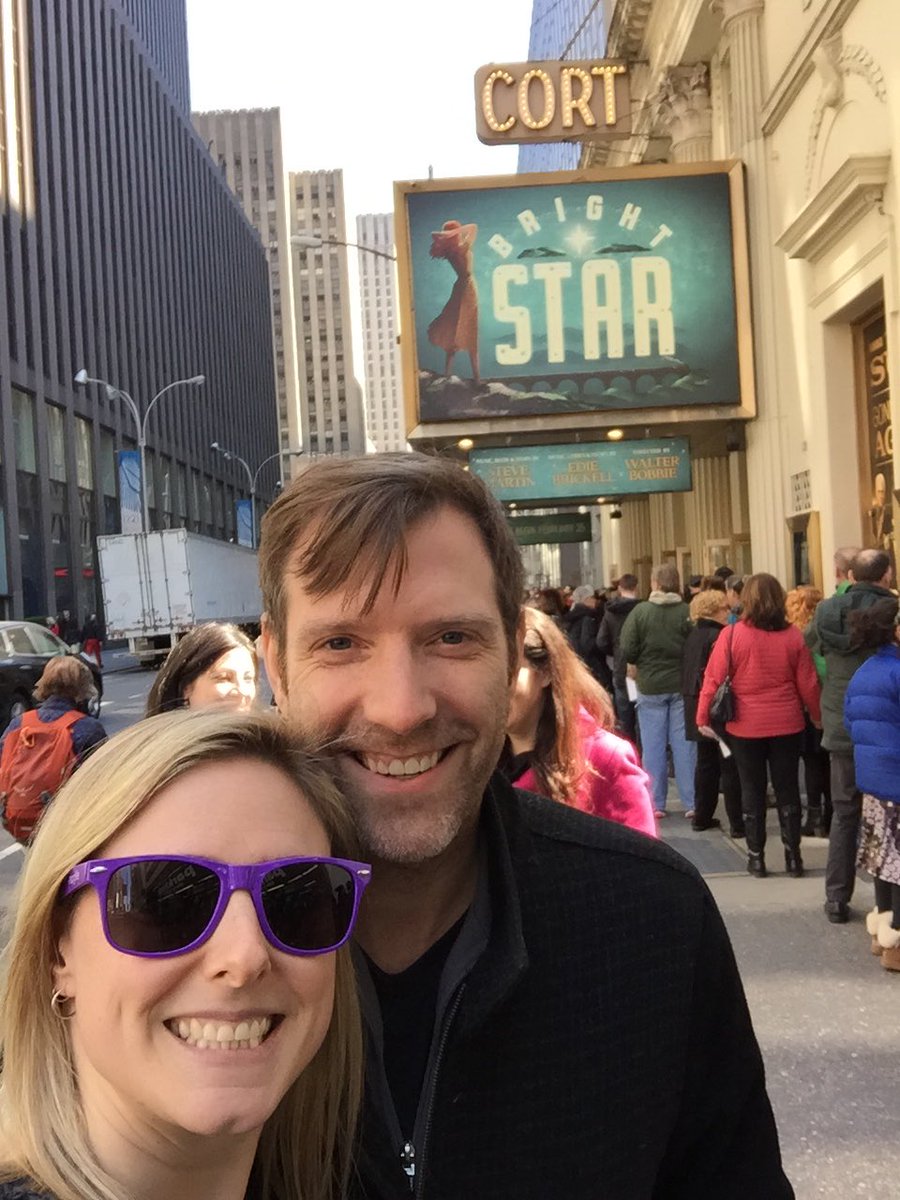 BroadwayGirlNYC's tweet image. And I'm back. 🌟😍🌟 @BrightStarBway  #thirdtime #repeatattender #Broadway