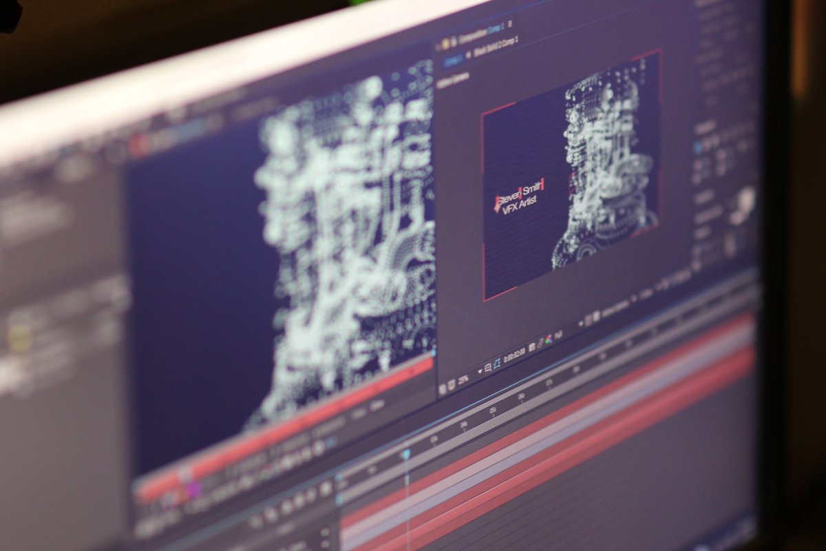 Director__S's tweet image. #VFX @AdobeAE  @RedGiantNews #trapcodeForm  building a HUD for my short  #Filmmaker #artist