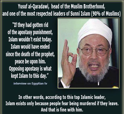 JohnFromCranber's tweet image. The Very Fact That Leaving Islam is a Crime Punishable by Death Tells You All You Need to Know About Islam. #tcot