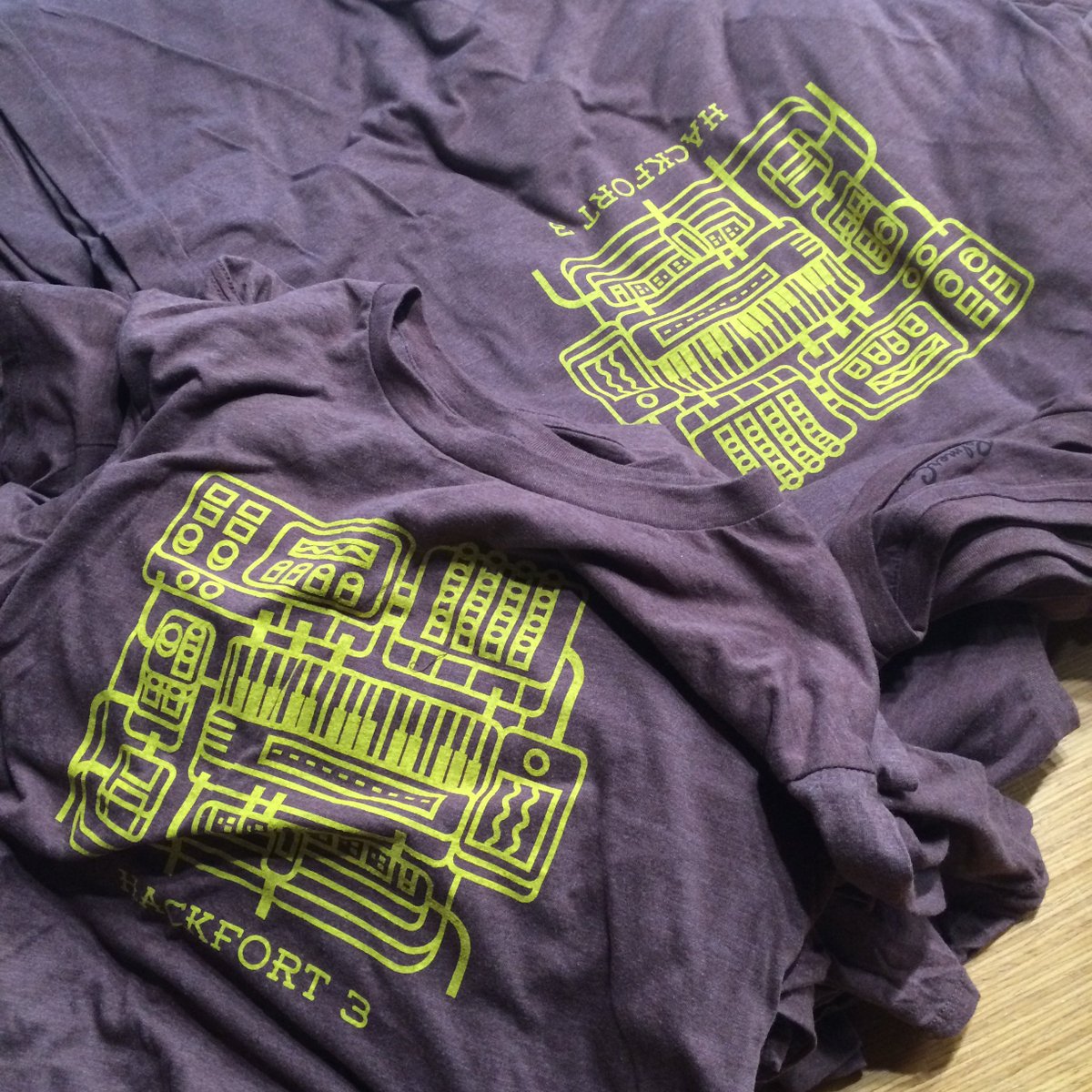 hackfortfest's tweet photo. Forget to pick up your #hackfort3 t-shirt? Head to @TrailheadBoise & show your pass for a FREE one! #Treefort2016 https://t.co/EHSkQFJqLt