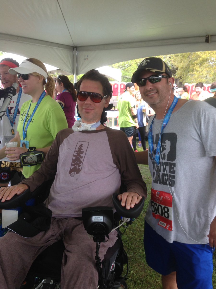 draftsman75's tweet photo. My inspiration and motivation for today, thank you Steve. #nowhiteflags #teamgleason #CCC10k https://t.co/auodg8uEzn