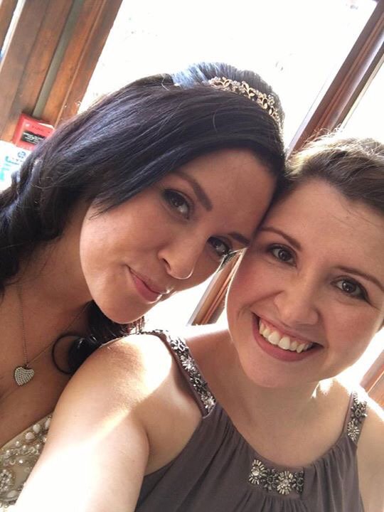 EmmaYorkshire's tweet photo. My sister Samantha. The new Mrs Doubtfire! #TakeawayWedding #love #MrsDoubtfire https://t.co/dbezEYhhde