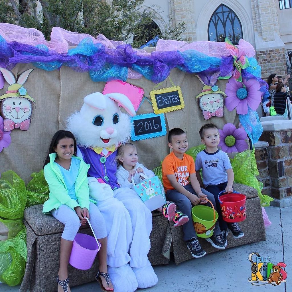 ELC_Kids's tweet photo. The Easter Bunny stopped by for some photos! #ElcKids #ElevateLife #FriscoTx #ElcEaster https://t.co/lz3pQ9hVkA https://t.co/GgOCh8iZZw