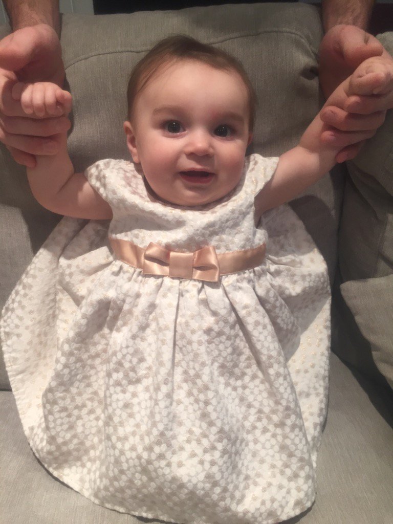 cam_mac6's tweet photo. #takeawaywedding baby Edith ready for the wedding! https://t.co/8vVVE3wxG8
