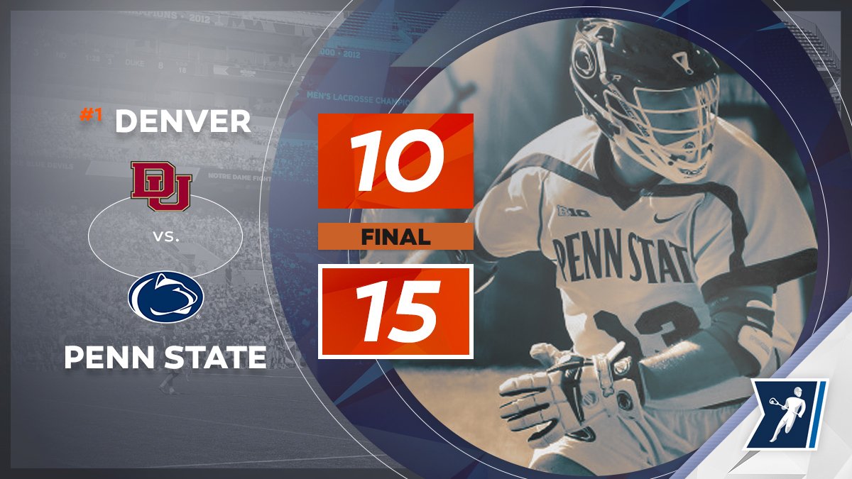 Penn State ends Denver's year-long winning streak at the Patriot Cup! #ncaaLAX