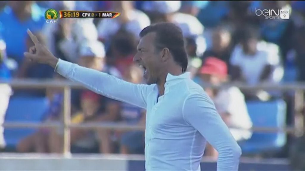 rayane_post's tweet photo. Première réussie pour Hervé Renard qui s'impose avec le Maroc au Cap-Vert. Sur un penalty d'Al Arabi  #CPVMAR https://t.co/8UO1xqVIrf