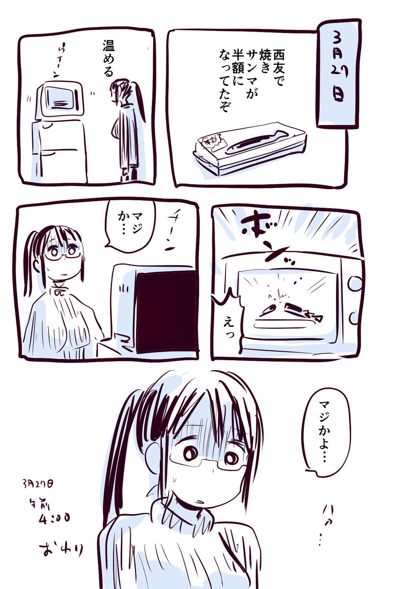 さんま買ってきた 
