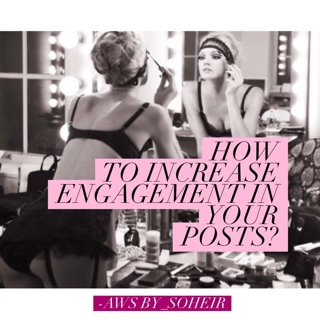 Soheir_G's tweet photo. Head over to my last #instagram post to see how to increase followers engagement @By_Soheir on IG too #marketing https://t.co/nCLZiCIjsv