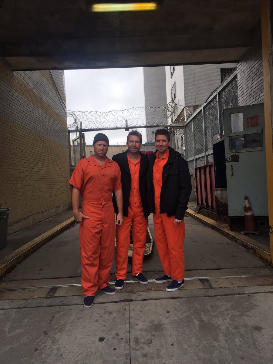 Nickelback's tweet photo. Jailbreak 2016.  The comments ought to be good on this one.  MK   #QDF https://t.co/DvMhOE6asP
