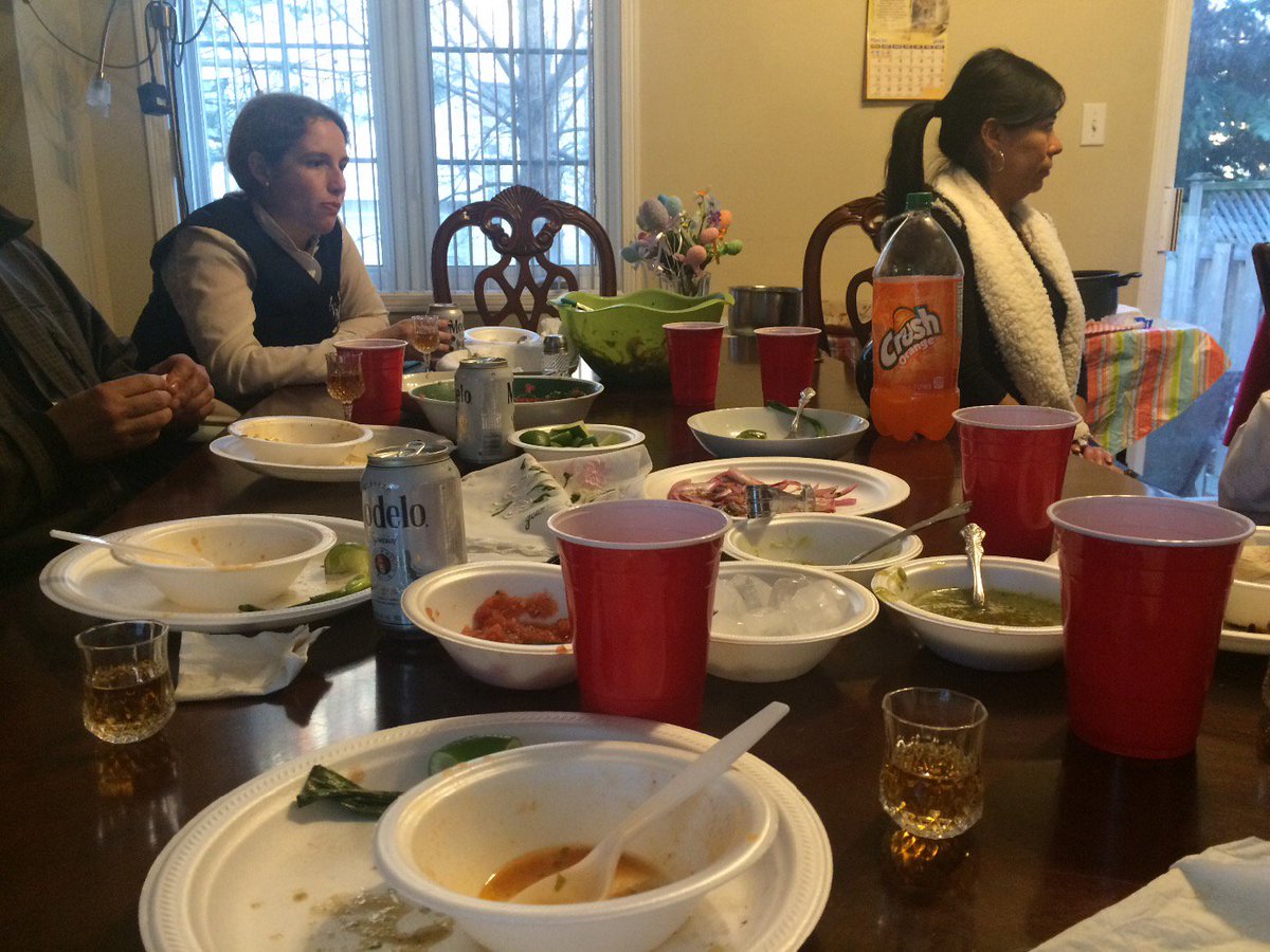 How VMM celebrates!  Mmmmmm...authentic Mexican meal!  Happy Easter everyone!!