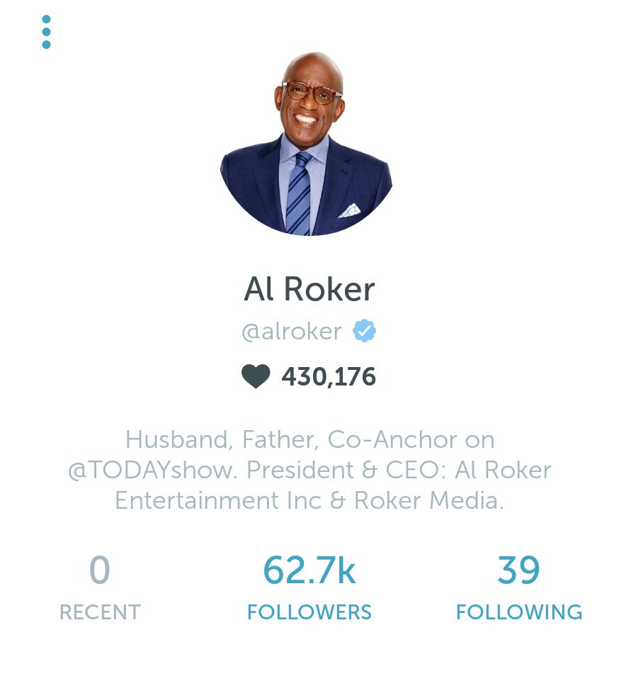 alroker's tweet photo. Happy First #birthday, #periscope. Looking forward to many more! #livestreaming https://t.co/6LOXrumNtr