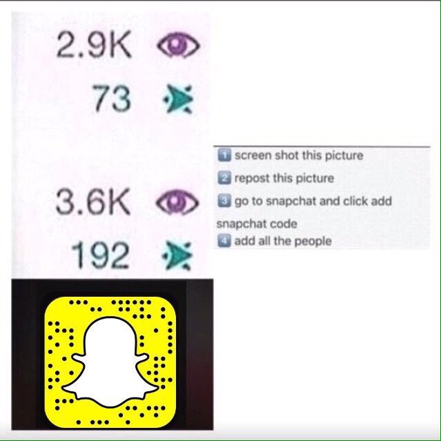 Snapcode11's tweet image. #snapchat