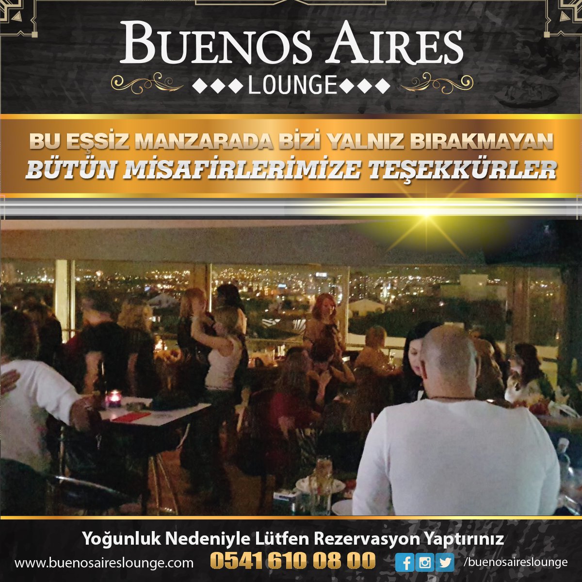 Detaylı bilgi için: buenosaireslounge.com
Rezervasyon numarası: 0541 610 0800
#Ankara #arjantincaddesi #lounge