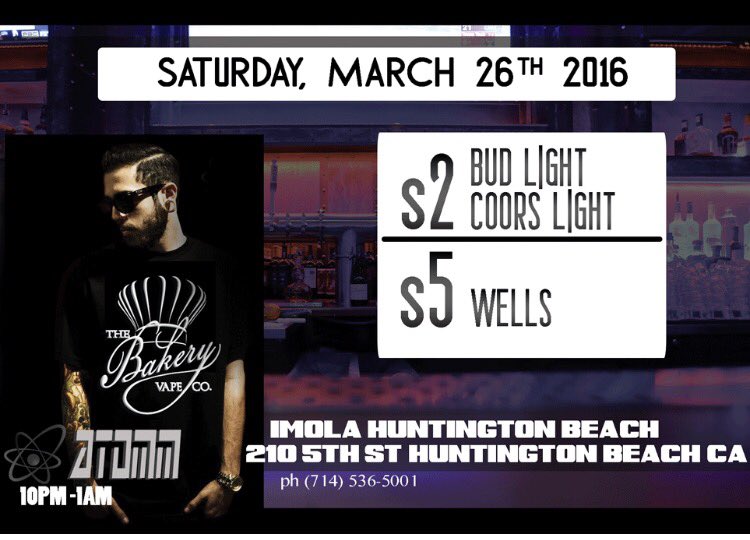 imola210's tweet photo. The Hottest Party Downtown Huntington Beach!
Imola's Is The Place To Be Tonight
#Dj #Oc #NightlifeOc
#HBLocals https://t.co/8fw48X2rCi