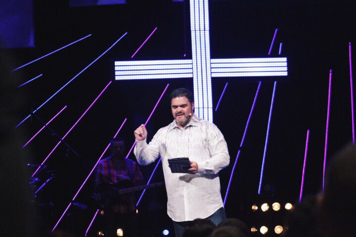 harvesttimenet's tweet photo. Let's talk about the Cross, Jesus died between two sinners. Pastor @martysloan
#EasteratHT https://t.co/3hzybQp5r8