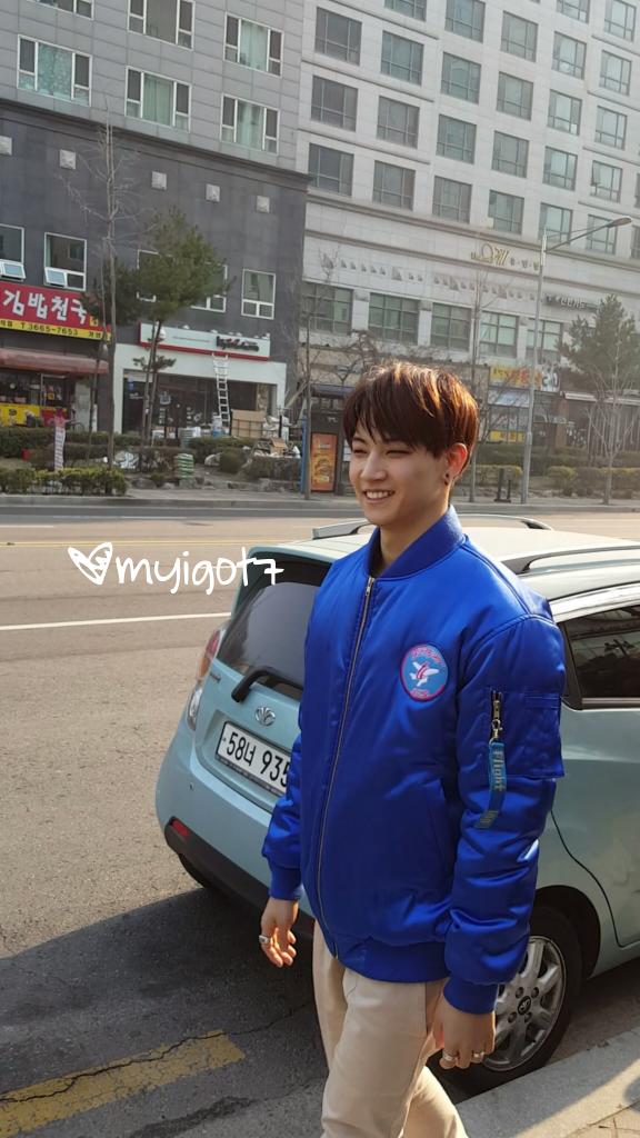 myigot7's tweet photo. 160327 인기가요 GOT7 FoodTruck 😍😍😍😍 #형line #GOT7 #갓세븐 #JB #JacksonWang #MarkTuan #Junior #재범 #주니어 #마크 #잭슨 https://t.co/64Amx2YOeR