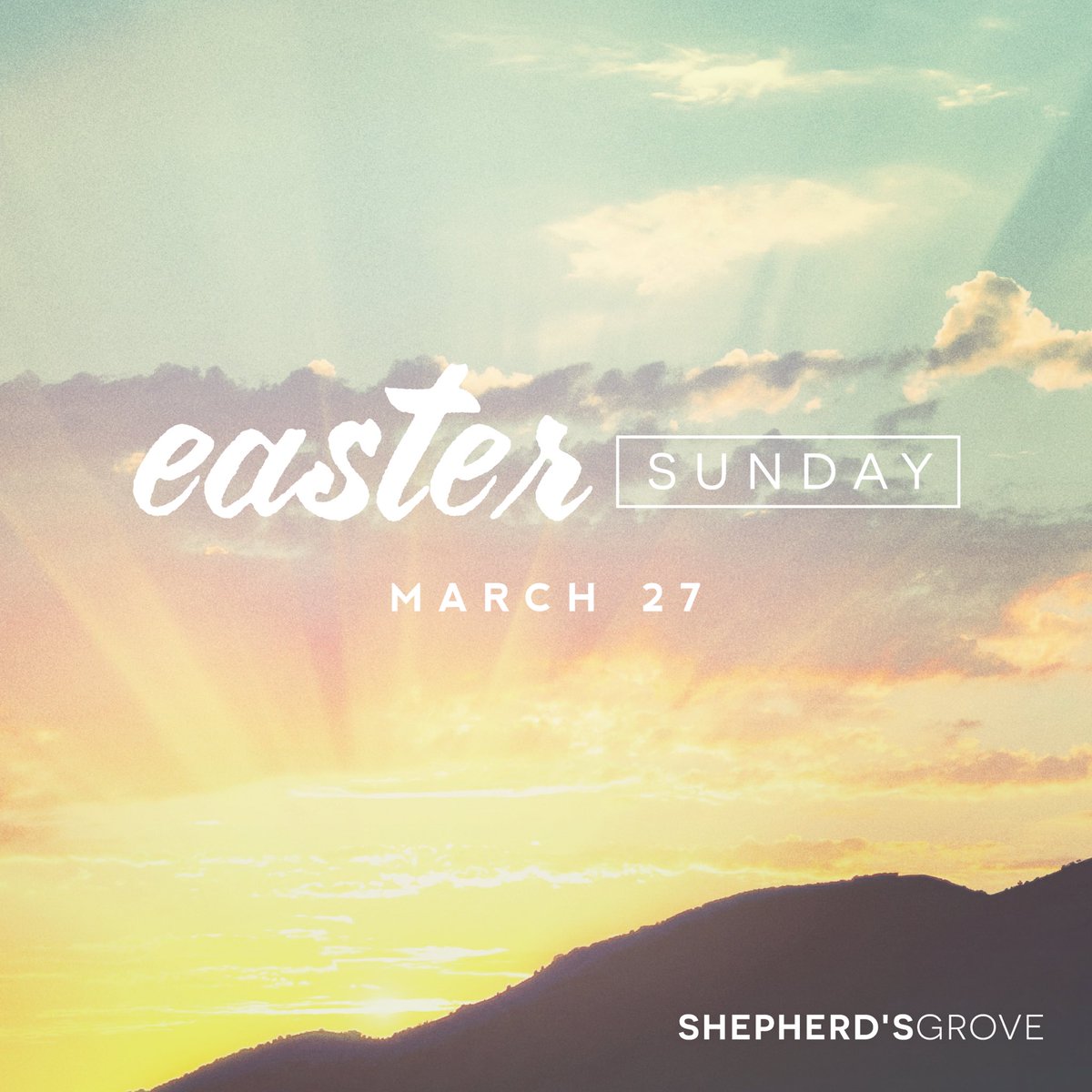hillaryblake's tweet photo. T O M O R R O W ! 

celebrate Easter with us! 8am, 9:25am, 11:25am

@Shepherds_Grove #EASTERatSG https://t.co/oJrDW7QvlF