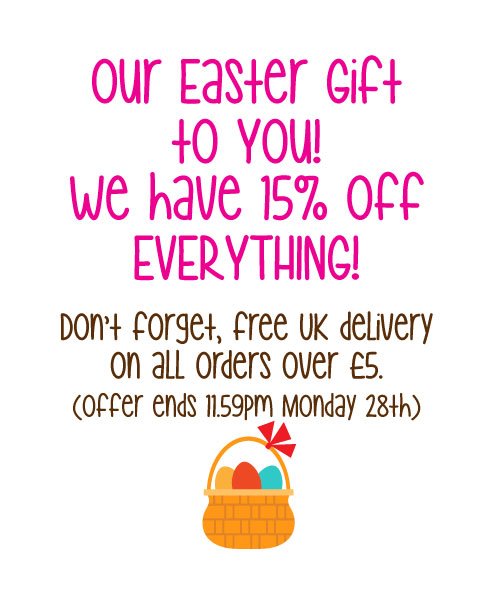 CheekyBabyTees's tweet photo. 15% off everything at https://t.co/RFxFfhAbaC this Easter weekend! Personalised t-shirts just £7.64 &amp; free UK P&amp;P. https://t.co/tRxBVbFXeM