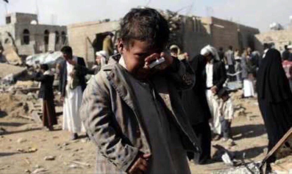 CVellaEnComu's tweet photo. Otro crimen del negocio de la guerra #1AñodeGuerraenYemen 
¿ Información?: vergüenza de periodismo https://t.co/SOMo7tgI0e