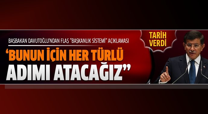 Başbakan Davutoğlu'ndan flaş "başkanlık sistemi" açıklaması bit.ly/1RGk4Fk