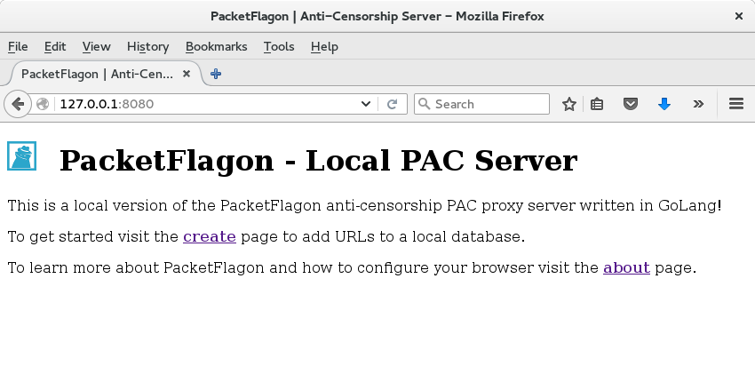 Example image of the http interface alt text