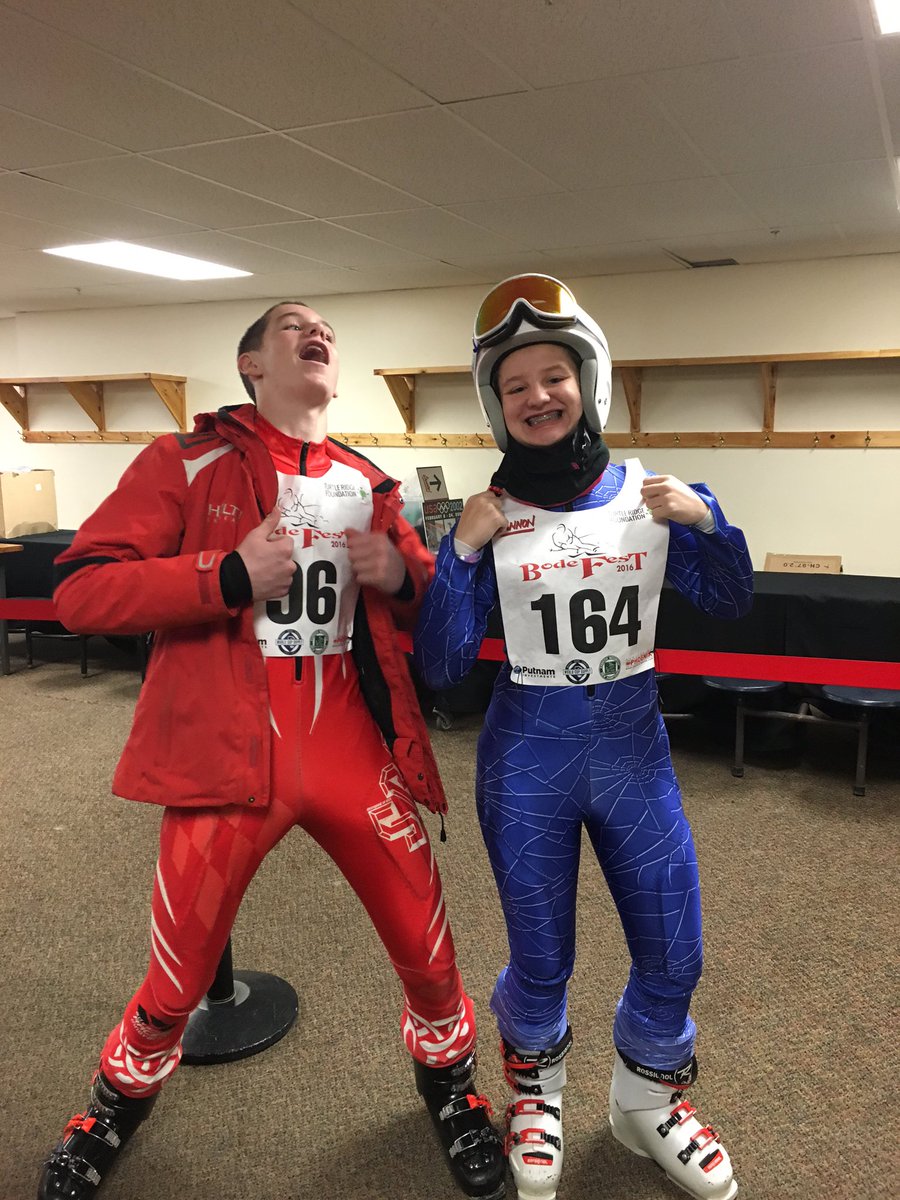 pariswk's tweet photo. Racetime #bodefest #bodefest2016 @cannonmountain @TurtleRidgeNH had to get new bib # s .Can I ever get a normal pic? https://t.co/BBTJyjNV1u