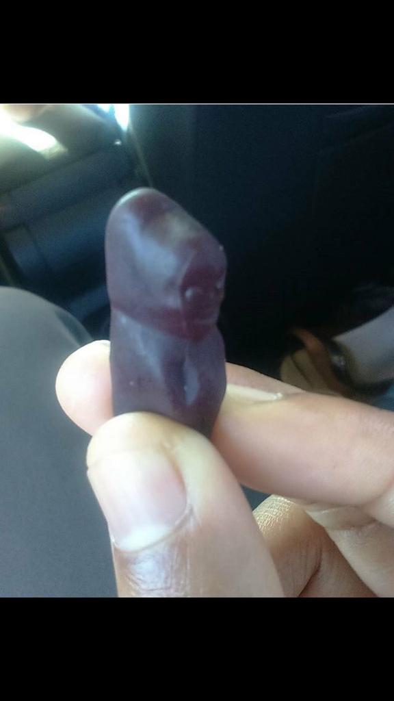 Why does this jelly baby look like it's not going to pay back the money?