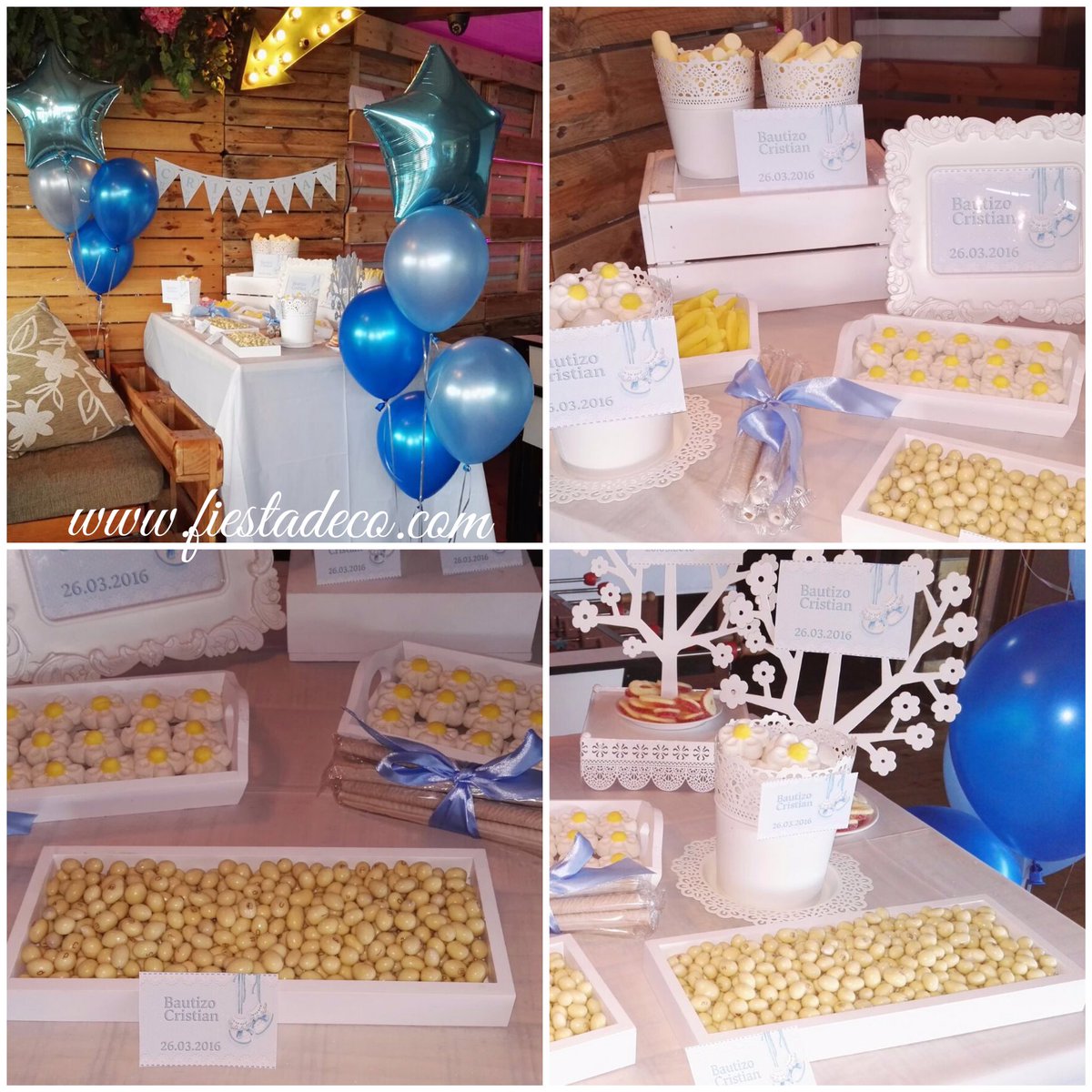 Bautizo Cristian.#eventosconencanto #sweet #candybar #globos #bautizo #decoracion #eventosmalaga 
By <a href="/Fiestadecomlg/">Fiestadeco</a>