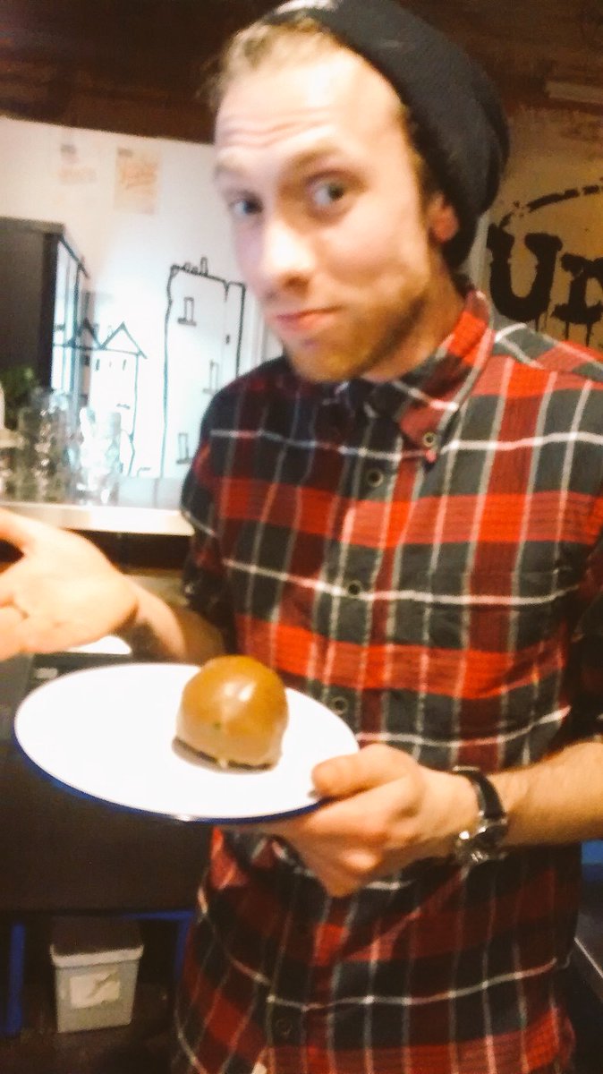 TinyRebelCdff's tweet photo. Chocolate scotch egg for Easter? Joel's having one! #staff #favourite #chocolatescotchegg #easterweekend https://t.co/DjXkEqPeRT