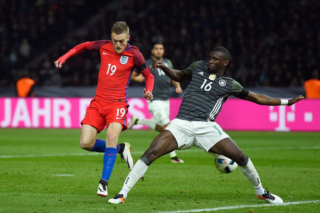 Bolanet's tweet photo. #LiveBolanet FT: Jerman 2-3 Inggris (43' Kroos, 57' Gomez ; Kane, 74' Vardy, 91' Dier) https://t.co/EzM9KNua63