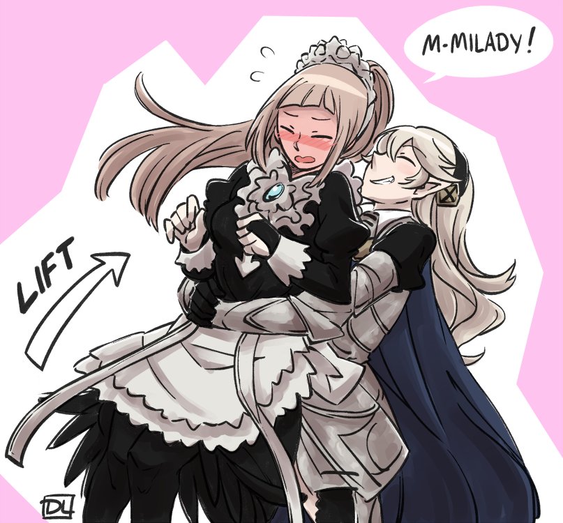 Brala1's tweet photo. But to be honest, female Corrin with her maidens are also cute looking couples >.<
#FireEmblem #FireEmbleFates https://t.co/EJsjCF6TE2