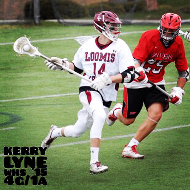 Raider_Lax's tweet image. Big opener for Kerry Lyne WHS ‘15 - 4 g/1a against Rivers in his 1st game as a PG for Loomis Chaffee #GoRaiderLax
