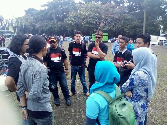 Perwakilan Deutschclub di peringatan Bandung Lautan Api lalu. Kami komunitas bahasa Jerman dg cita rasa Indonesia :)