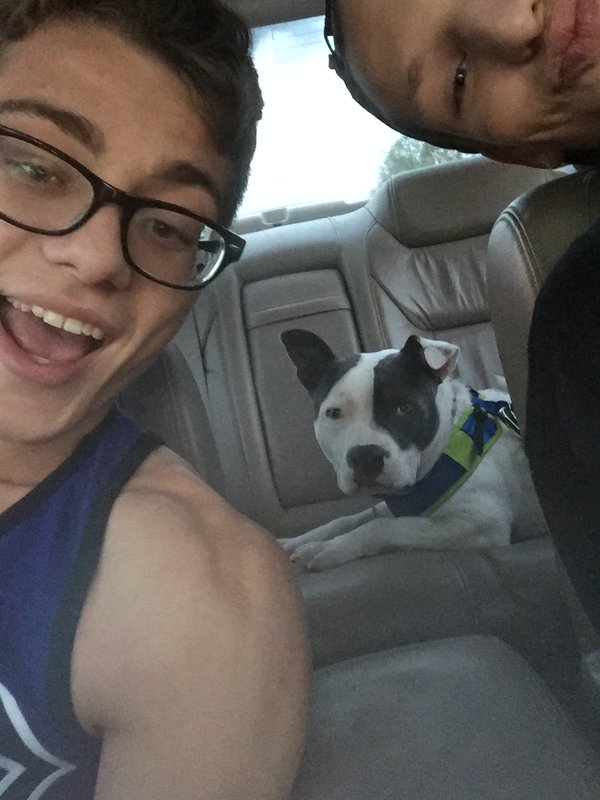 I'm just this idiots roommate... NOT BOYFRIEND.