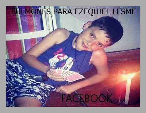 martitasolis732's tweet photo. Tpte bipulmonar para Ezequiel! #DonarOrganosEsDonarVida Rt x fv! @bichogomezOK RT @BombitaDarin  @ChikiRodri https://t.co/lAhYQ3M5IR