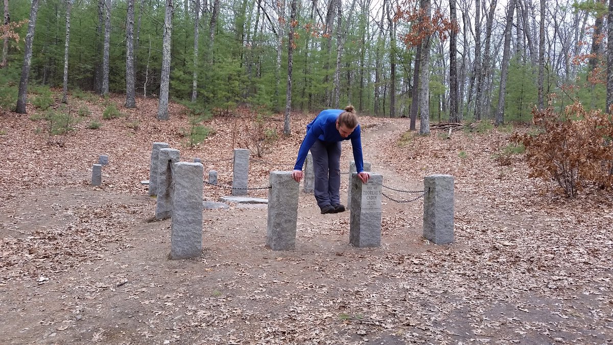 NickWoodMethod's tweet photo. Awesome to be here..Henry David Thoreau's cabin at walden pond #hikerchat #books #selfless https://t.co/wRmUcbVAbQ