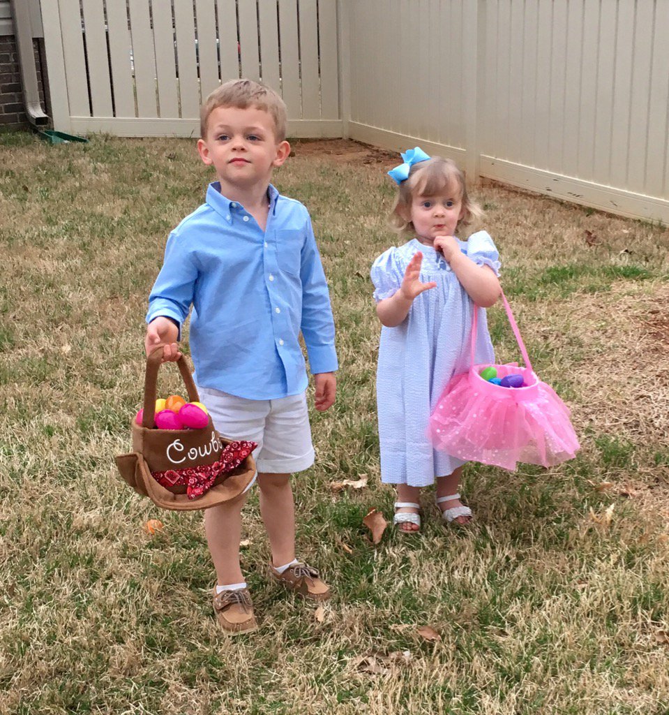 CoachBeheler's tweet photo. Happy Easter!! https://t.co/P8ZiNktqH7