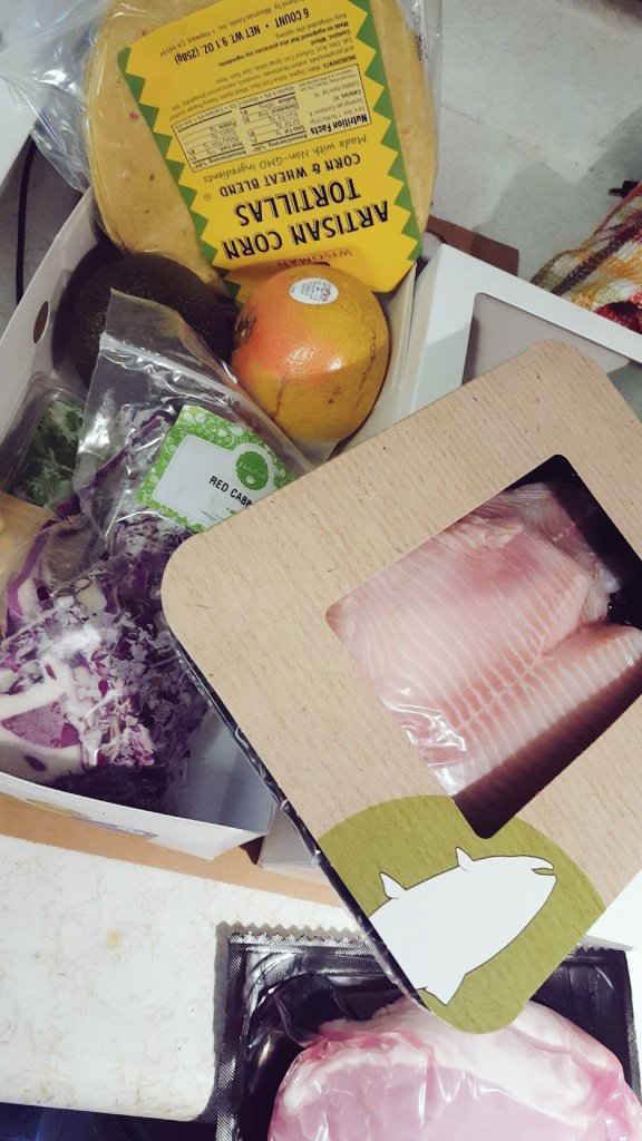katayina's tweet photo. @HelloFresh thank you for the goodies. https://t.co/8sQvlAIWrQ