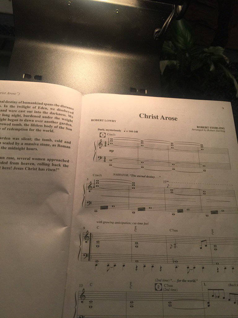 dlcmusic2's tweet image. #HolyWeek #hcog He Lives!