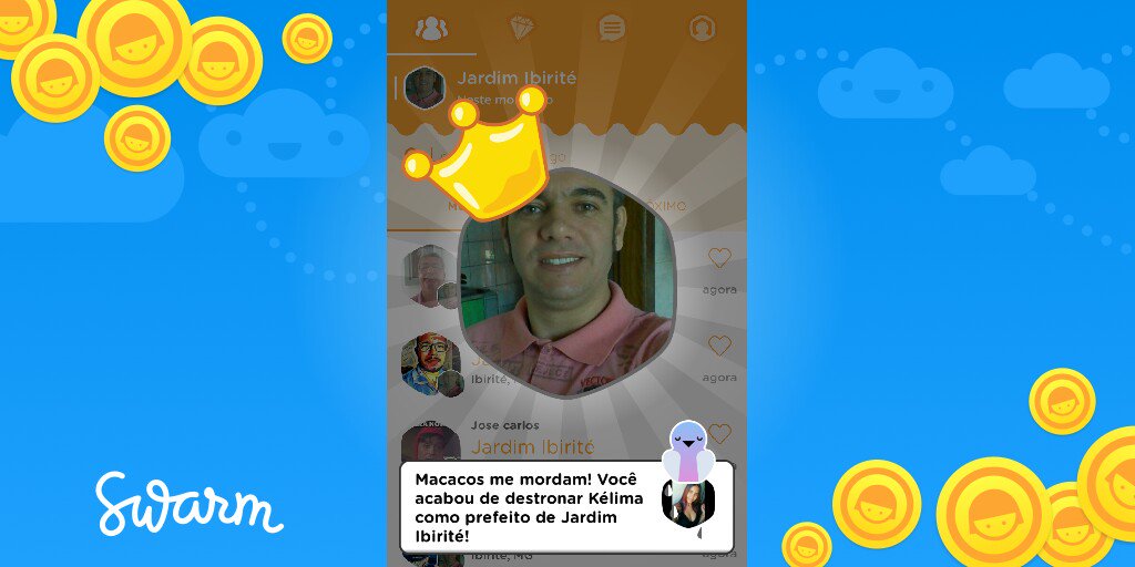 Eu acabei de destronar o prefeito de Jardim Ibirité no <a href="/Swarmapp/">Swarm by Foursquare</a>!
swarmapp.com/alvinogt29/che…