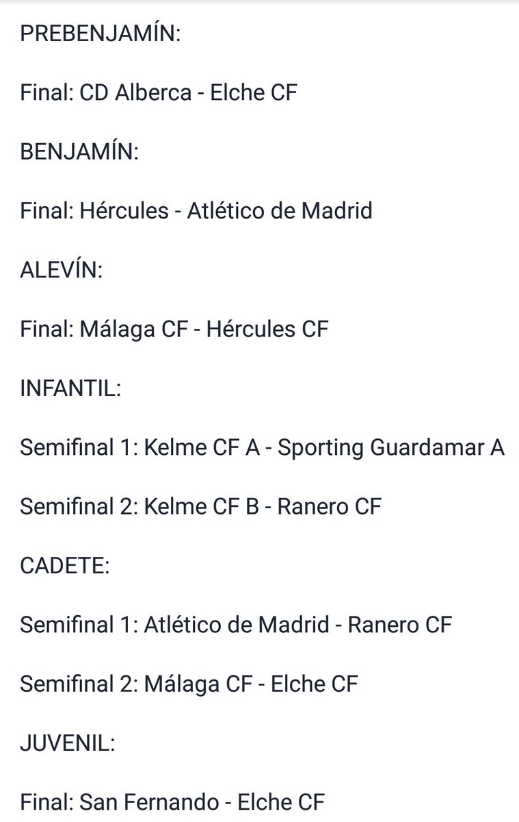 ¡Aquí tenéis las semifinales y finales de mañana!