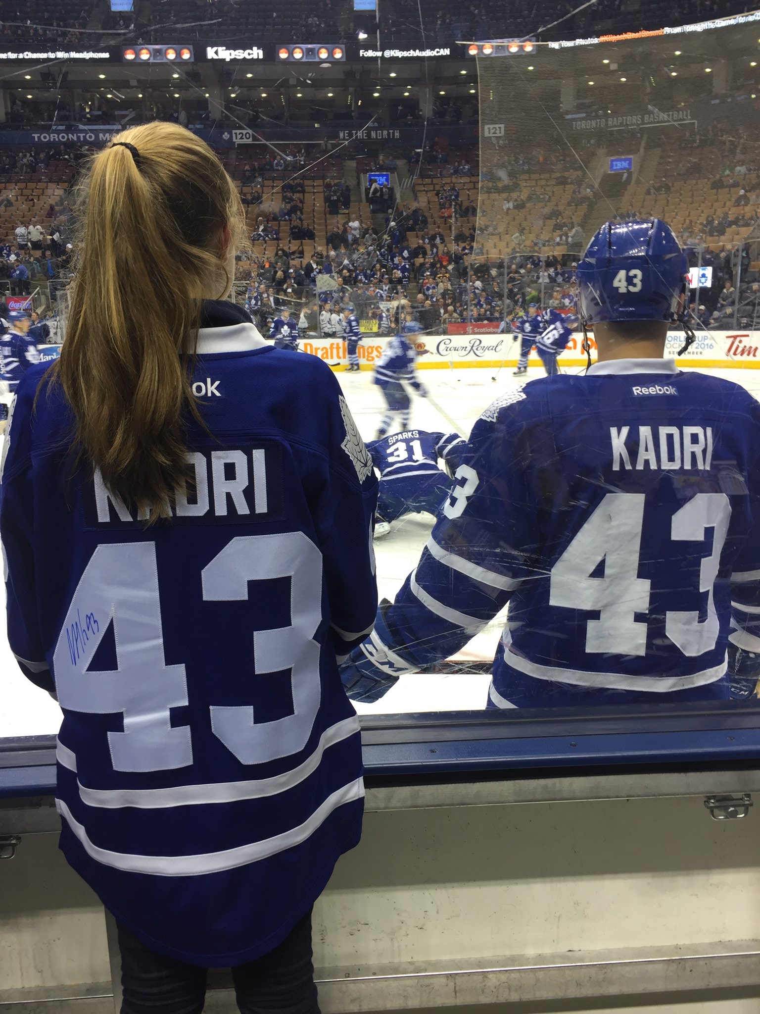 Nazem Kadri Signed Toronto Maple Leafs Arenas Jersey