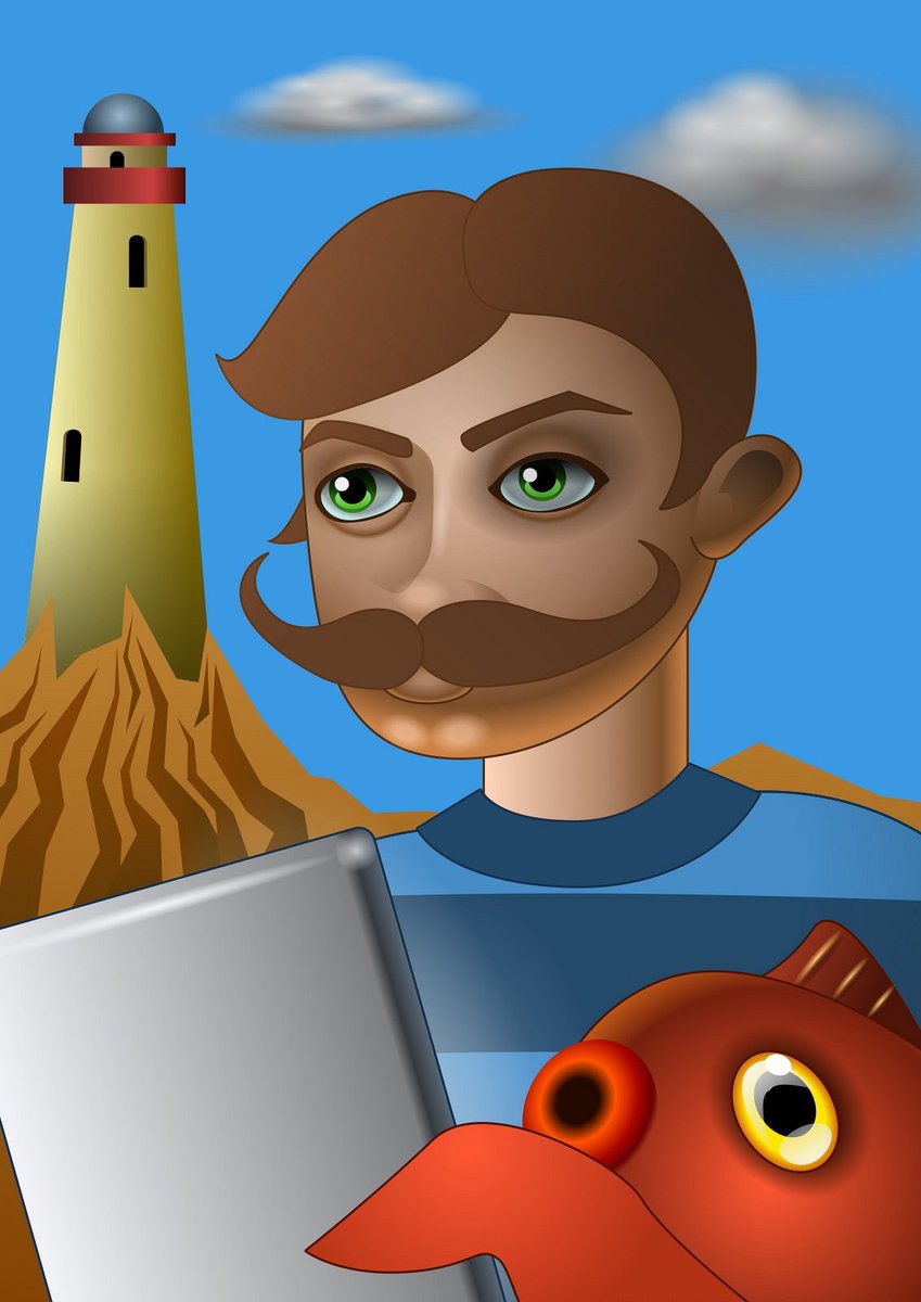 aaa_software's tweet image. #iPad This picture was painted on the iPad with the help of itunes.apple.com/app/id833380160