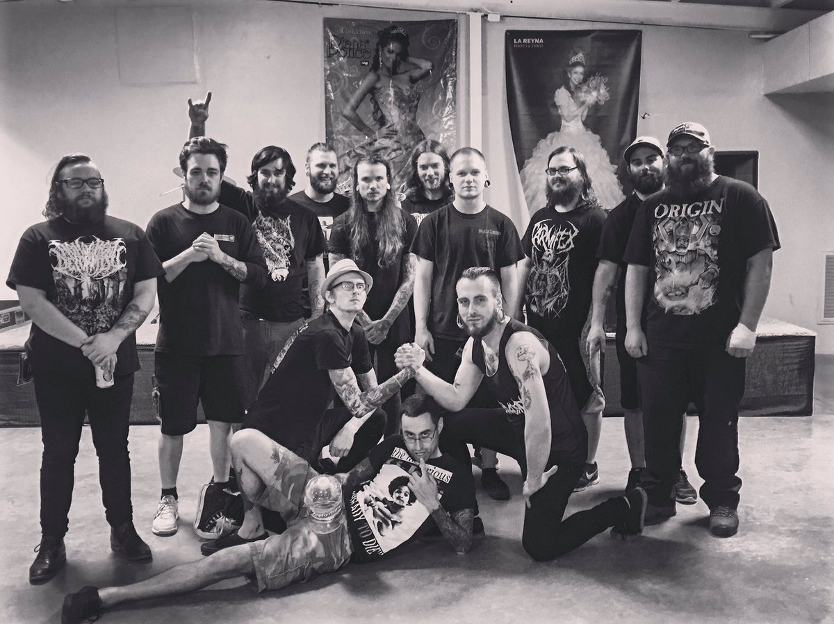 advocate_ok's tweet photo. Great show tonight in Athens,AL with Gatekeeper . Safe travels home @AbhorrentD #advocatehate https://t.co/WXRqAMYRUs
