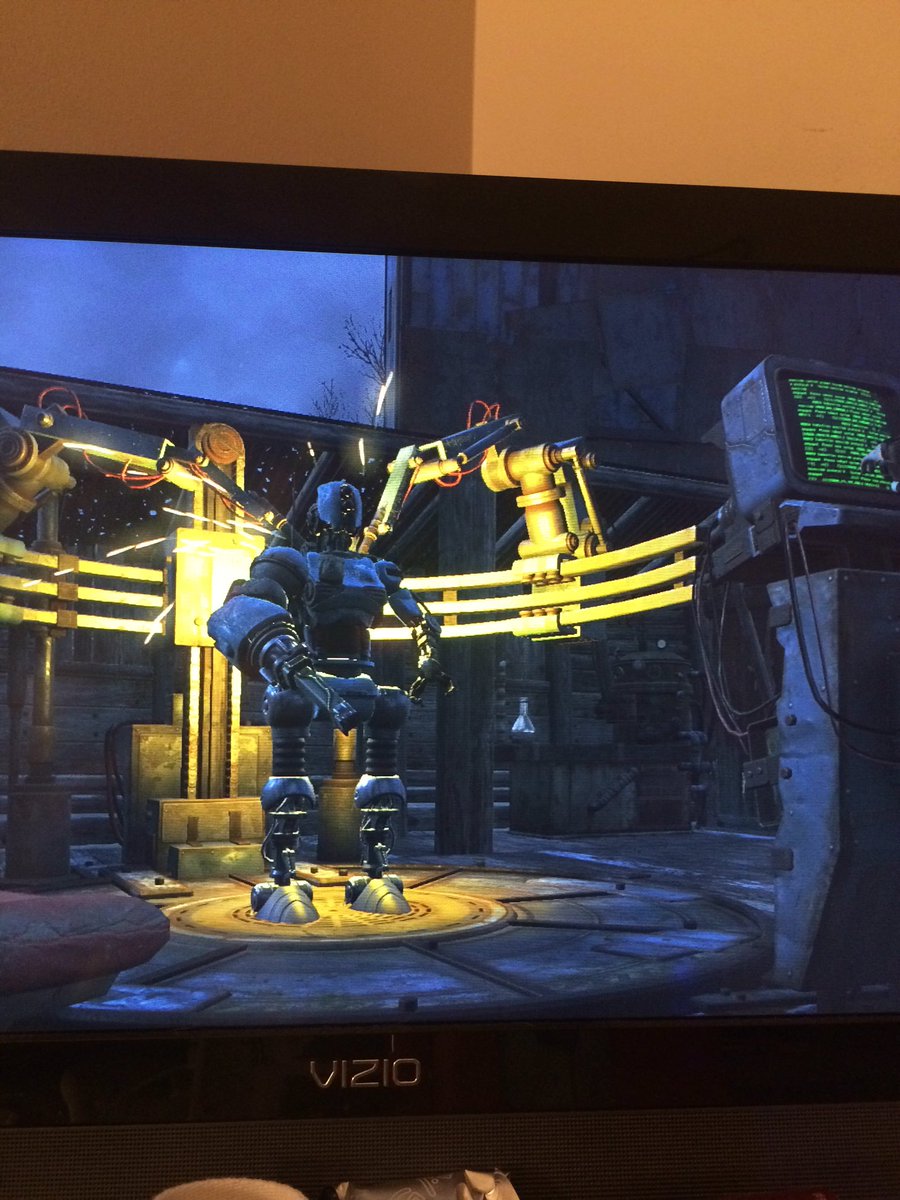 skeetsshooter's tweet photo. @bethesda hey deva listen got a bug for you whenever I try to attach the comm device on Ada the screen won't move https://t.co/iVzGb12FRh