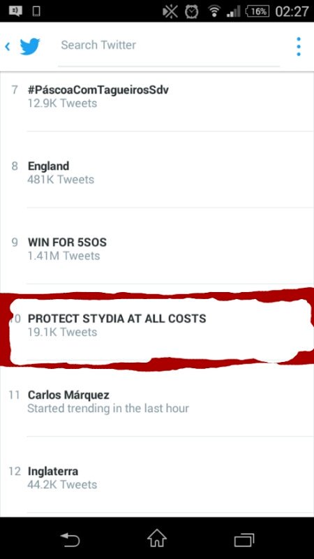 Look what's trending! I haven't seen a trend like this in a while.