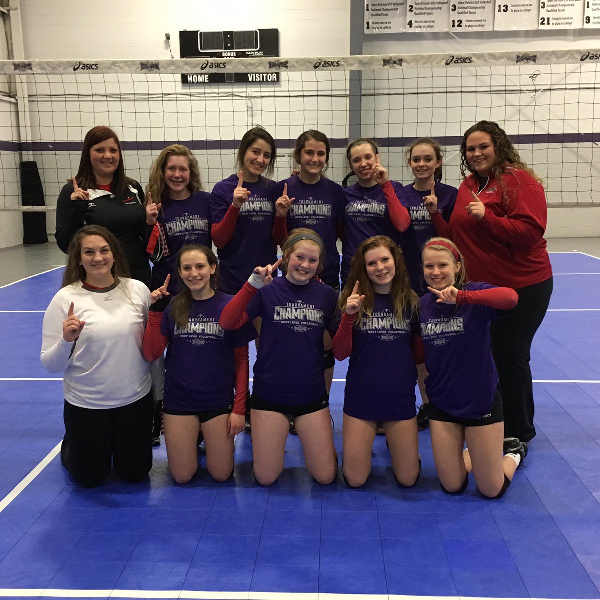 Congrats <a href="/Premier_VB/">Premier Nebraska VB</a> Premier 14 Silver - Champions of the Elite Next Level Classic 14! #GoPremierVB