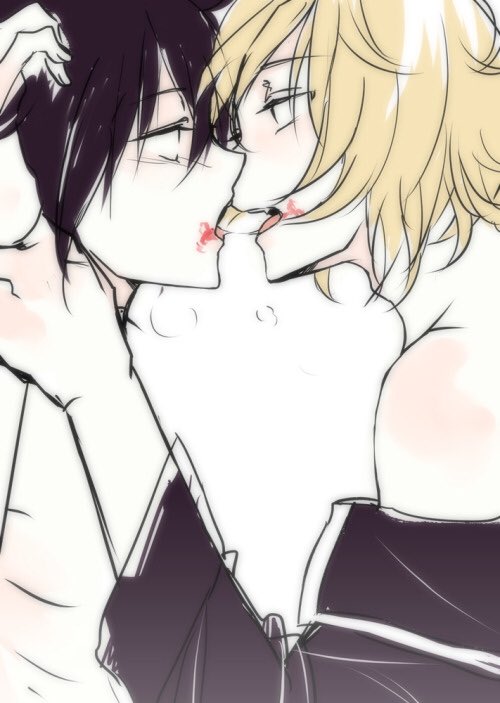 Borrow as much blood as you want from me Mika.... <a href="/VampHyakuya/">Mikaela Hyakuya</a>