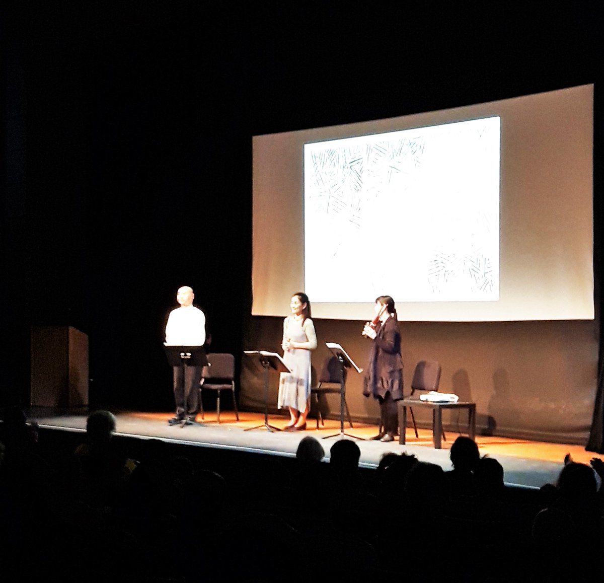 OkeanosEnsemble's tweet photo. #TAIHM2016 Beautiful trio from Hiroya Miura too. https://t.co/5fTaJbHLbn