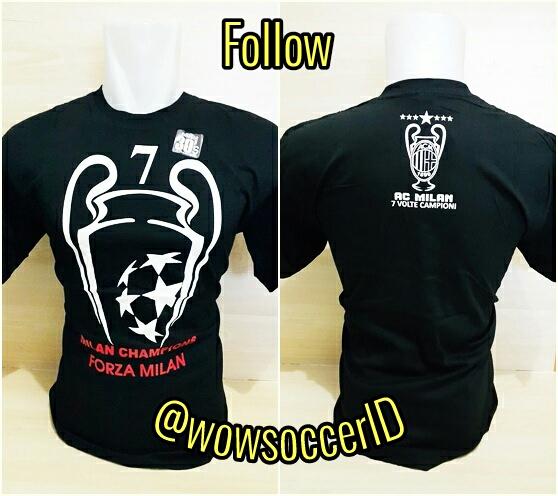 wowsoccerID's tweet photo. Milan Champion | Cotton Combed 30's | Size L | BBM: 5743F4F8 | WA 081284650498 #wowsoccer #milanisti #indonesia https://t.co/uPfjcEwCgV